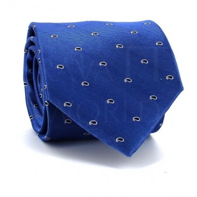 Corbata Paisley Azul