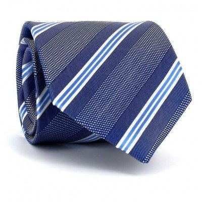 Corbata Rayas Azul