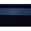 Corbata Rayas Horizontales Azul Frontal