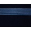 Corbata Rayas Horizontales Azul Frontal