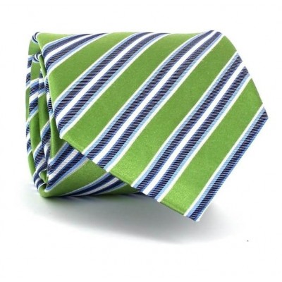 Corbata Rayas Verde