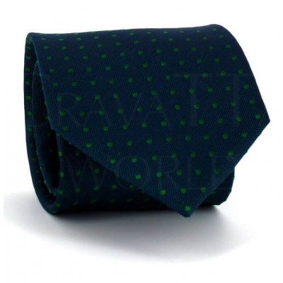 Corbata Lunares Verde