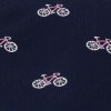 Corbata Estrecha Bicicletas Azul