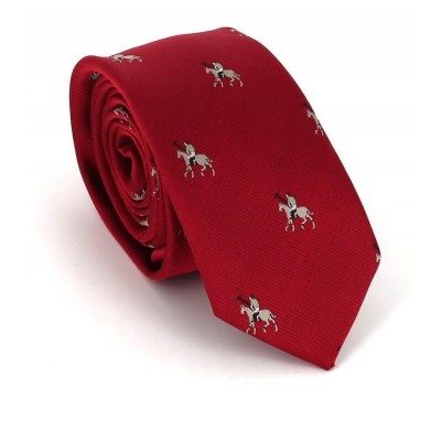 Corbata Estrecha Polo Roja