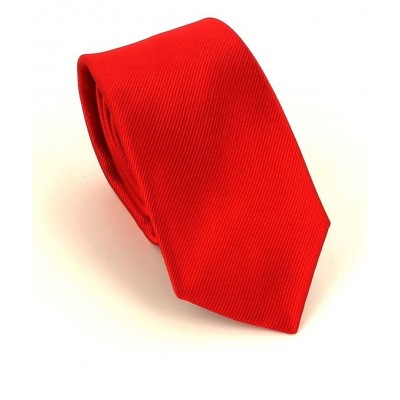 Corbata Estrecha Rojo Claro