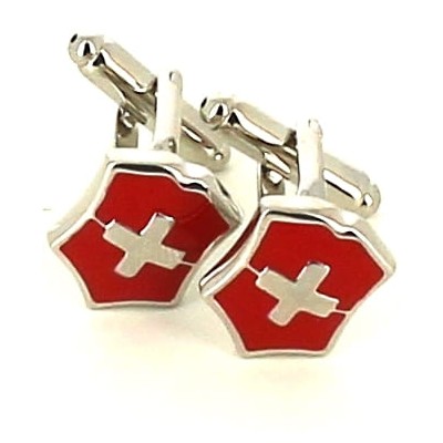 Gemelos Cruz Suiza Roja