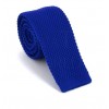 Corbata de Punto Lisa Azul