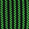 Corbata Punto Rayas Verticales Verde y Negra