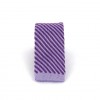 Corbata Punto Rayas Diagonales Violeta y Lila
