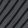 Corbata Punto Rayas Diagonales Gris y Negra I